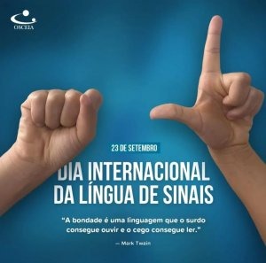 Dia Internacional da Língua de Sinais
