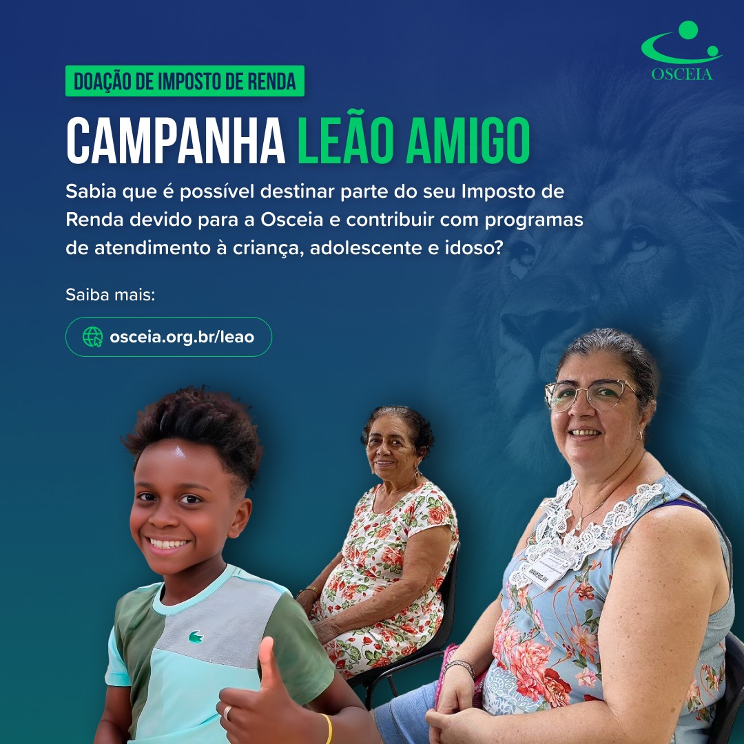 Campanha Leão Amigo – Destinação do imposto de renda