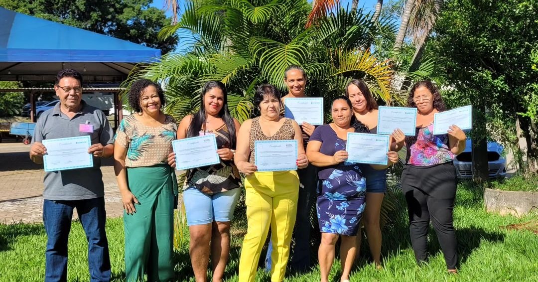 Conclusão do curso de Costura Industrial