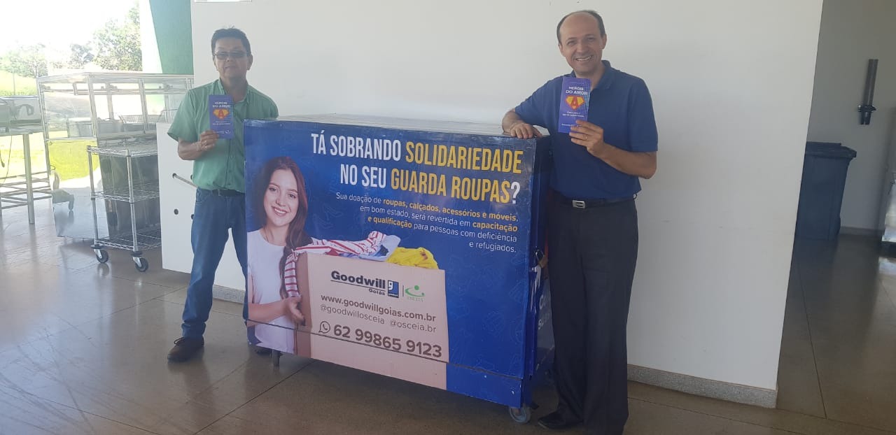 Condomínio Portal do Sol Green promovendo a Campanha Heróis do Amor!
