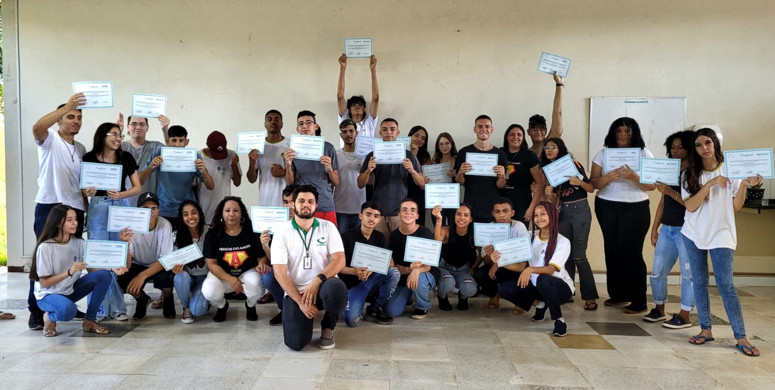 Encerramento do Curso de Assistente Administrativo