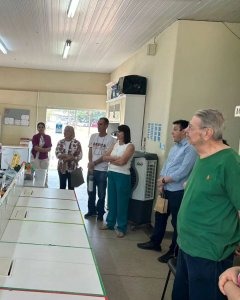 Osceia recebe visita do Sr. Cerqueira