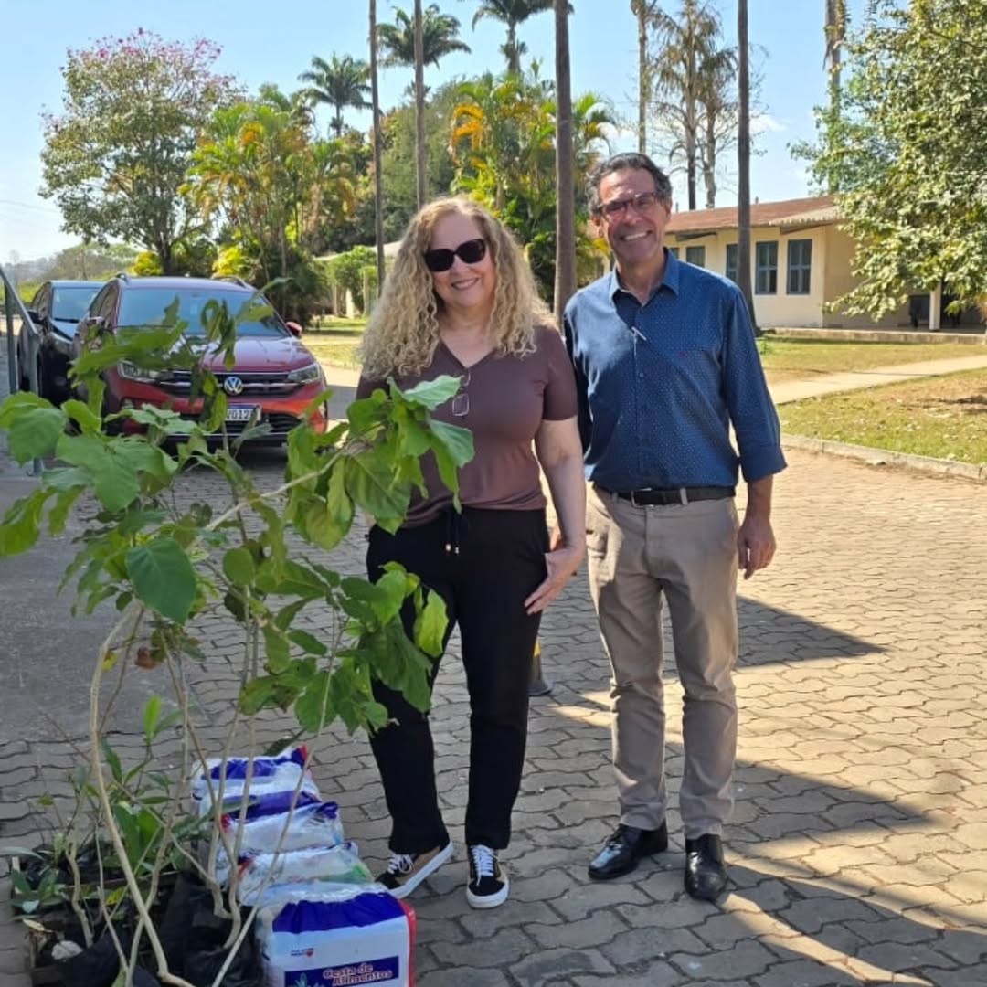 🌱💚Visita Solidária: Marcelo Linguitte e AEAGO fortalecem ações sociais e sustentáveis na Osceia