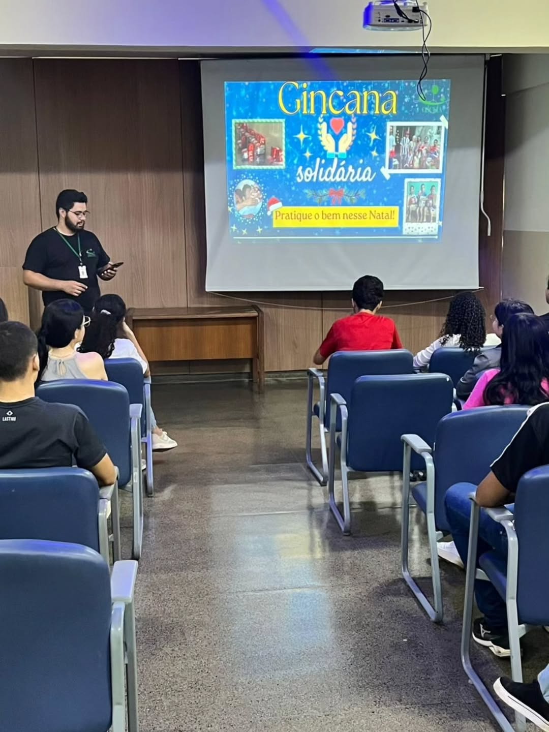 🎄 Abertura da Gincana Solidária de Natal! 🎉💛