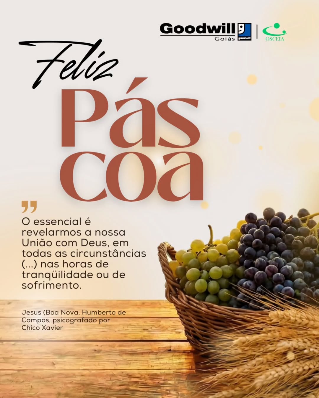 ✨ Páscoa é transformação.