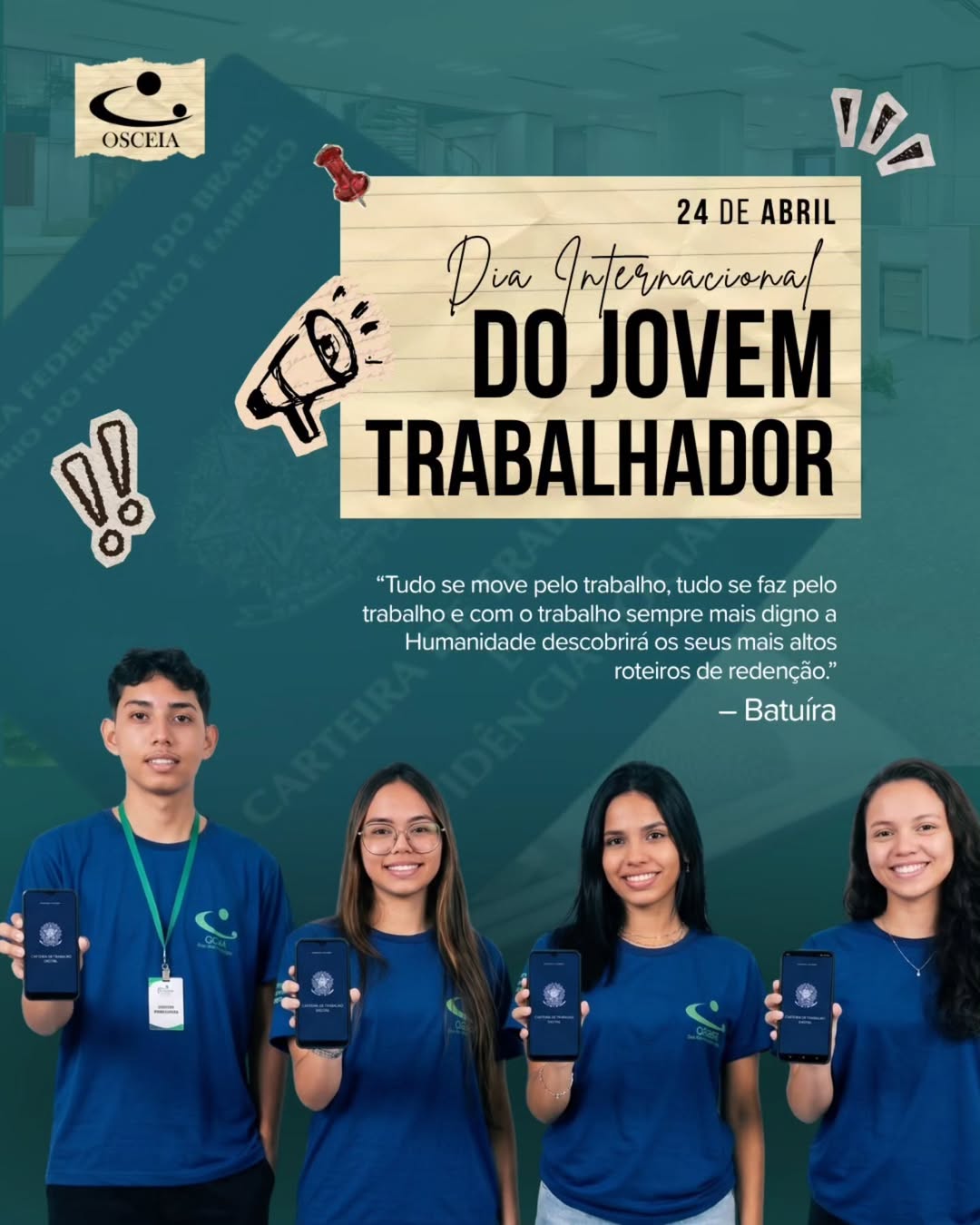 💼 Dia Internacional do Jovem Trabalhador
