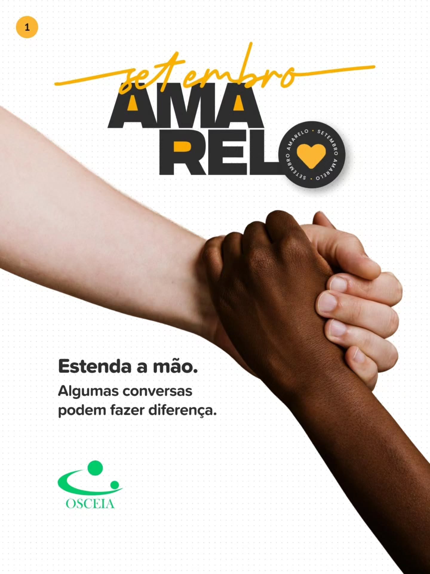 Cuidar também é salvar vidas 💛